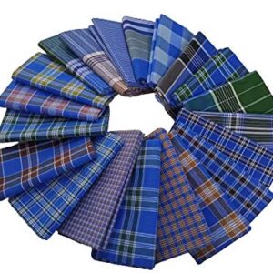 Men’s 100% Pure Cotton Multicolor Lungies – Pack of 5 | Stitched & Ready to Wear | 2.10 Meter | Soft & Breathable Checked Lungis | Daily Home Wear